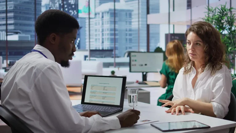 Pittsburgh office manager comparing in-house IT and outsourced IT support options with Nellcom Technologies