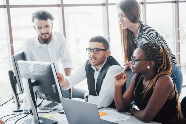 manufacturing IT support technician helping factory team in New Castle PA with network and computer systems